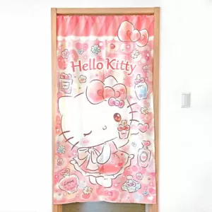 Hello Kitty cuitain Japanese style curtain Noren 60-inch 150cm SANRIO official - Picture 1 of 4