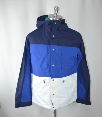 NWT Penfield Men's Greylock Colorblock Zip Hooded Jacket Sz L Large Blue White - Image 1 of 4
