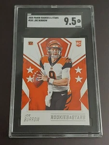 2020 Panini Rookies & Stars #101 Joe Burrow RC - Graded SGC 9.5 MINT+ PLUS - Picture 1 of 2