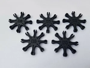 5 Etoiles porte amorces 8 branches pour revolver poudre noire - Picture 1 of 5