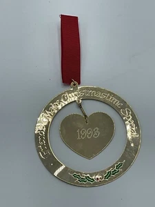 Vintage American Greetings Friends Make Christmas Special Ornament - Picture 1 of 2