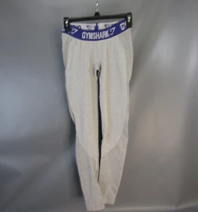 Gymshark Leggings Women's Size S Gray & Purple Athletic Workout Yoga Pants - Imagen 1 de 8