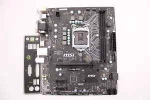 MSI H110M ECO Motherboard LGA1151 DDR4 DVI+HDMI Mainboard WITH IO - Picture 1 of 5