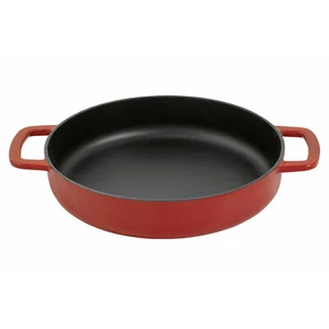COMBEKK Bratpfanne Sous-Chef Ø24cm mit Doppelgriff, rot - Bild 1 von 1