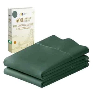 Califonria DESIGN Den Pillow Pair Standard (Hunter Green) - Picture 1 of 3