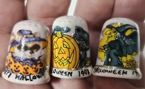 Halloween Thimble Lot - Picture 1 of 5
