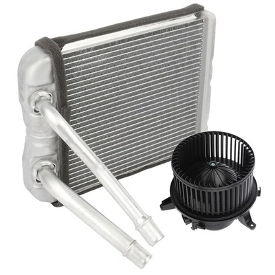 1 x Blower Motor Fan and 1 x Heater Core For Chevrolet Silverado 3500 HD Front Foto 1 de 4