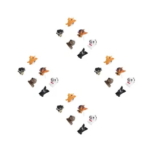 4 Sets 6 Pcs 3.5mm Universal Phone Dust Plugs Dog Pendants (Random Color) - Picture 1 of 12