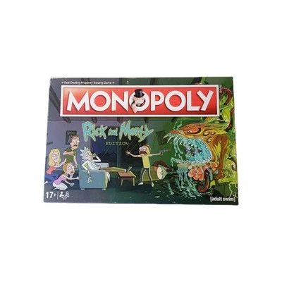 Monopoly Rick And Morty Edición Adulto Natación Edición Limitada 2020 Foto 1 de 4