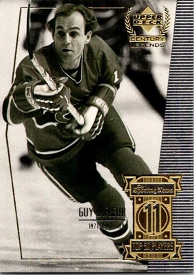 1999-00 Upper Deck Century Legends #11 Guy Lafleur - Image 1 of 2