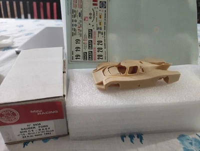SAUBER FORD SHA C6 BASF Le Mans 1982 kit MINI RACING n°0438  1/43  - Immagine 1 di 4