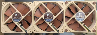 Ventilador de refrigeración Noctua NFF12PWM 120 mm - marrón Foto 1 de 2