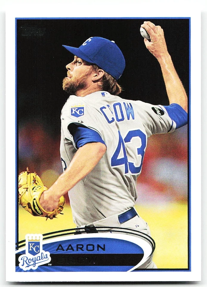 🔥 2012 Topps #67 Aaron Crow - Image 1 of 2