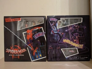 Spider-Man Into The Spiderverse Miles Morales And Spider Man Action Figure Toys - Picture 1 of 3