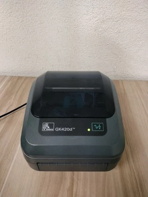 Zebra GK420d USB Ethernet Label Thermal Printer GK42-202510-000 *NO ADAPTER* - Image 1 of 4