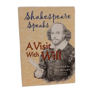 Shakespeare speaks a visit with will CD Rod Molzahn 2000 - Picture 1 of 9