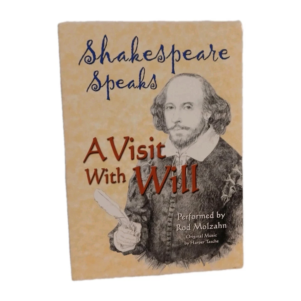 Shakespeare speaks a visit with will CD Rod Molzahn 2000 - Image 1 of 4