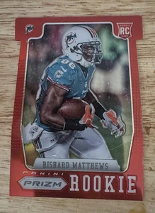 2012 Panini Prizm Football Red Diecut Prizm Rishard Matthews #255 - Bild 1 von 2