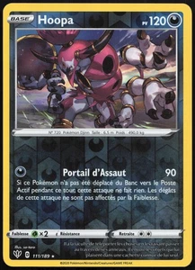 Carte Pokémon Hoopa 111/189 Reverse   Ténèbres Embrasées Français - Picture 1 of 2
