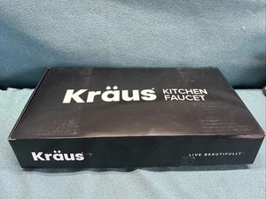 Grifo de cocina Kraus Oletto grifo de barra de manija única KPF-2822MBSFSB negro mate - Imagen 1 de 10