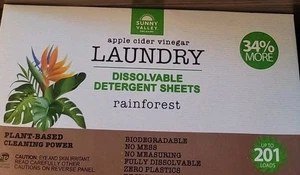 Sunny Valley Orchard 402-Load Dissolvable Laundry Sheets - RAINFOREST - Picture 1 of 3