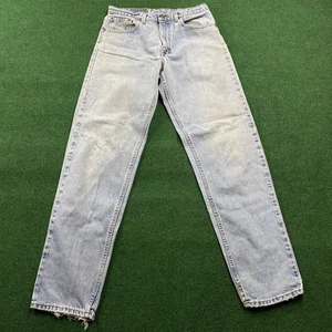 Jeans vintage Levis 550 para hombre 32 azul denim 90S lavado claro se adapta a 30x33 HECHOS EN EE. UU. - Imagen 1 de 11