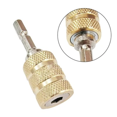 Reliable 6mm Magnetic Bit Extension Rod for Cordless and Corded Power Drills - Image 1 of 4