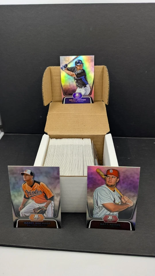 2012 Bowman Platinum Refractors BB Cards (1-100) - Image 1 of 1