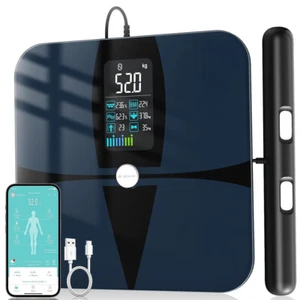 8-electrode Body Fat Scales with Hand Sensor Full Body Composition BMI Scale - Picture 1 of 20