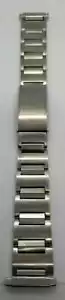 BRACCIALE ACCIAIO INOX 100% VINTAGE ANSE A POMPA mm20/16 CLASP mm16 TIPO RALLY - Foto 1 di 4
