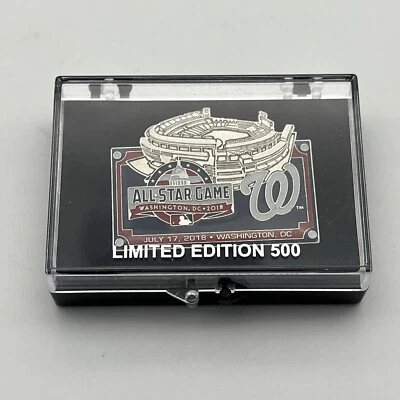 New 2018 MLB All Star Game Washington DC Stadium Lapel Pin Limited Edition /500 - Image 1 of 3