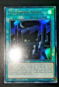 YuGiOh Clockwork Night RA03-EN071 Ultra Rare English 1st Edition - Bild 1 von 1