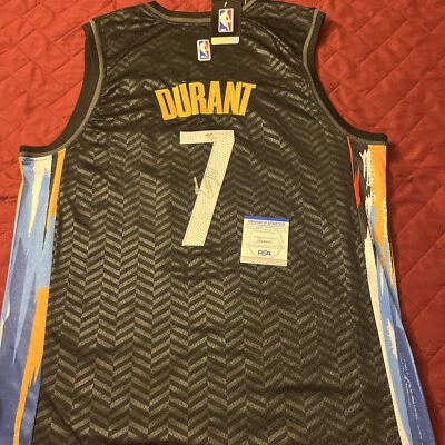 Kevin Durant Signed Brooklyn Nets Basketball Jersey with PSA Certified - Image 1 of 4