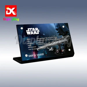 Display King - Display plaque for Lego Executor Super Star Destroyer 75356 (NEW) - Zdjęcie 1 z 4