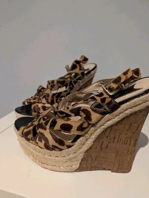  Platform Wedges Sandals size 39 - image 1 of 4