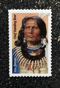 2023USA #5798 Forever Chief Standing Bear - Single Stamp  mint postage  indian - Picture 1 of 1