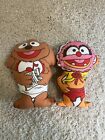 Muppet Babies Rowlf And Animal Henson 1985 Hand Made Sewn Vtg Stuffie Baby