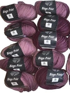 500 g BINGO PRINT -Pure extrafeine Merinowolle LANA GROSSA 100% Schurwolle - Bild 1 von 3
