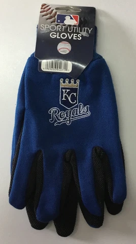 Kansas City Royals Utility Gloves  Adult Size Cover