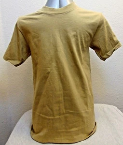 Hanes Heavyweight T-Shirt Size S (34-36) Beige 100% Cotton - Picture 1 of 2
