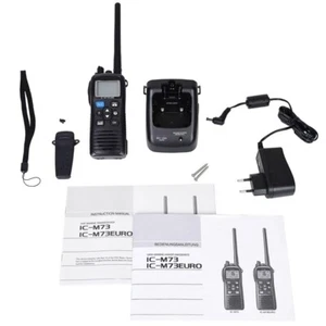 IC-M73 Plus IPX8 Waterproof 6W Walkie Talkie 3-5KM Support Noise Cancellation - Picture 1 of 5