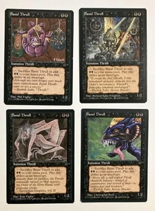 Basal Thrull (4) conjunto mixto Fallen Empires casi nuevo/LP MTG Magic the Gathering - Imagen 1 de 2