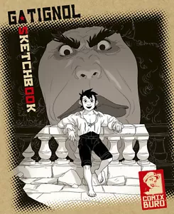 BERTRAND GATIGNOL SKETCHBOOK 1 (SMALL) signed+limited edition 900 Ex COMIX BURO - Picture 1 of 1