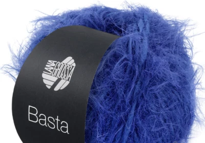 (kg/138€) NEU! BASTA Lana Grossa 50g Fb. 21 blau federzarter Flausch - Bild 1 von 2