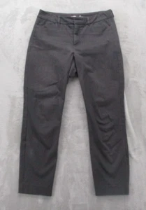 Old Navy Pixie Chino Pants Women's 8 Gray Color Blend Stretch Cotton Polyester - Picture 1 of 13