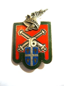 INSIGNE EMAIL REGIMENT ARTILLERIE LE 16° RA ETAT EXCELLENT ANDOR LE CANNET - Bild 1 von 2