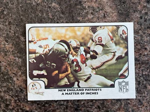 1977 Fleer Team Action Patriots card #18 of 68 - Picture 1 of 3