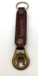 Vintage Leather Etienne Aigner Key Chain 1960s-70s - Picture 1 of 4