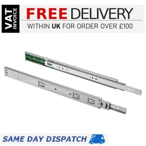 300mm Soft Close Drawer Runners GTV Partial Extension 45mm Ball Bearing Slides - Picture 1 of 3