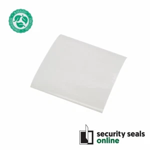 50mm x 30mm Biodegradable clear cellulose labels & stickers - Picture 1 of 2